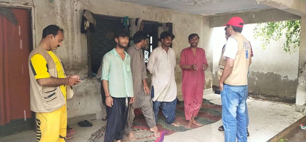 Distribution of Shelters in Karachi – Flood 2025