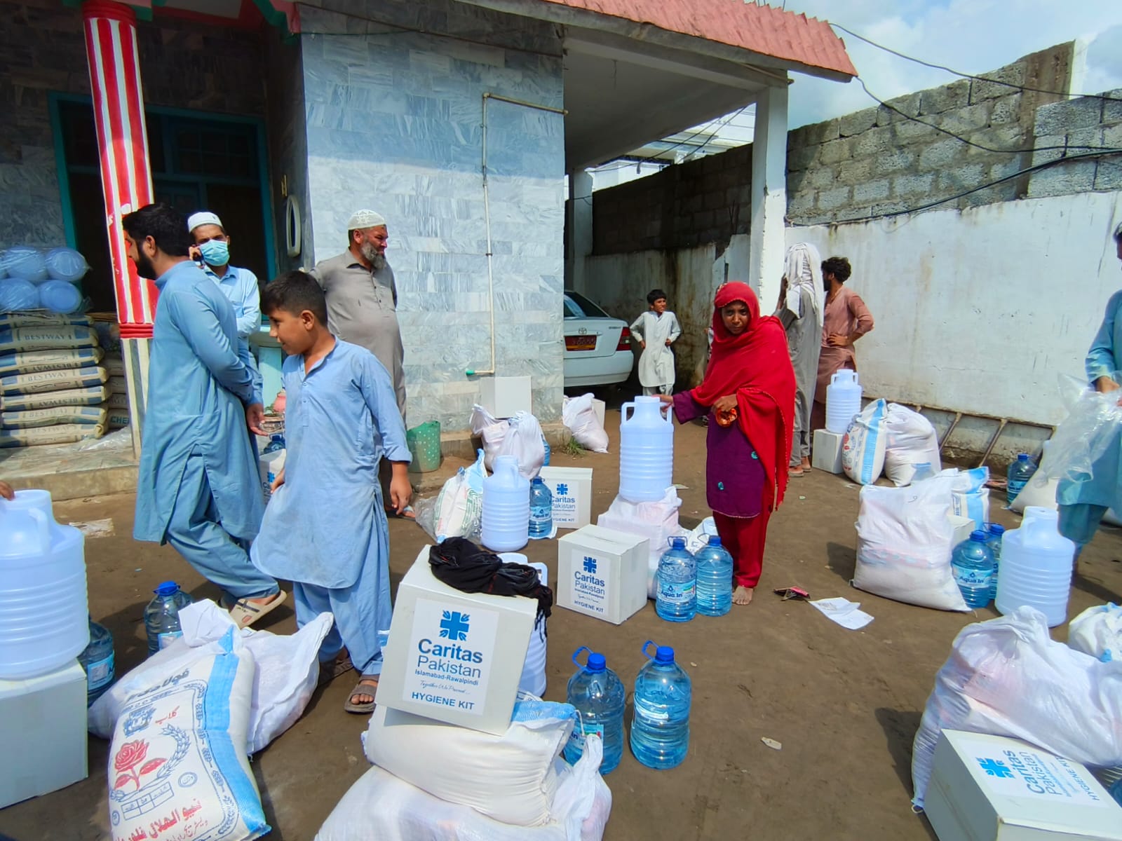 Distribution of Food Packages and Hygiene kits among flood Affected families of Buner 2025