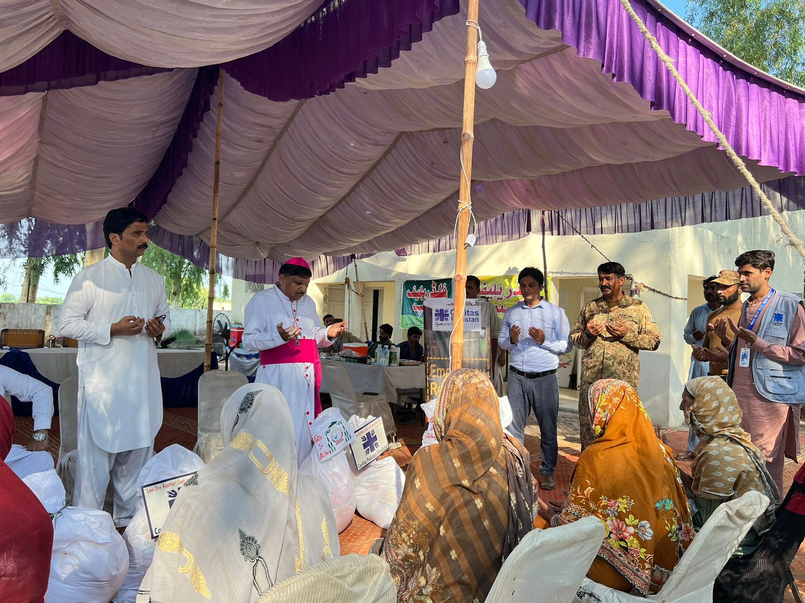 Distribution of Dry Ration among Flood Affected Families – Flood 2025